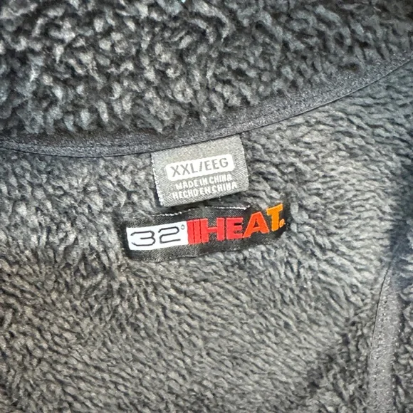 Men's Black Heated Jacket size XXL - Picture 2 of 4